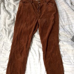Pacsun corduroy mom jeans